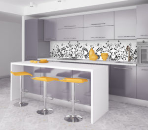 Custom Glass Design, Kitchen Backsplash