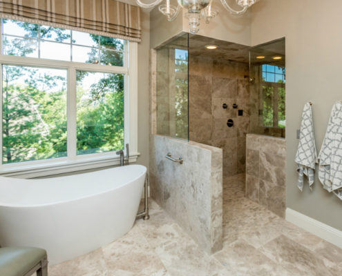 Splash Guard Shower Enclosure