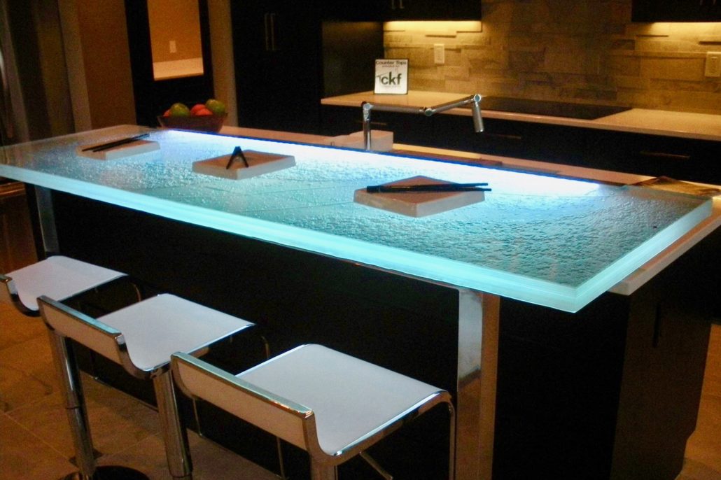Glass Countertop The Ultimate Luxury Touch-For Your Kitchen Decor Glass Countertops homesthetics
