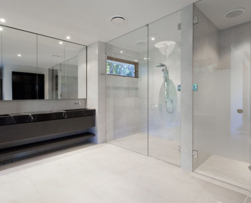 steam frameless shower door bathroom mirrors