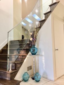 glass stair case long island