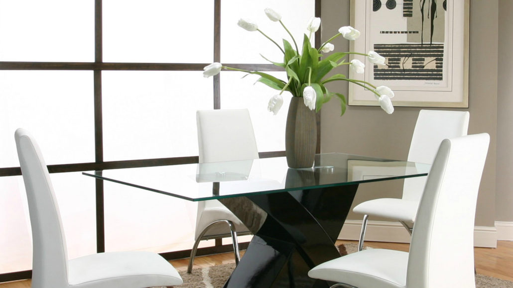 glass table top Manhattan slider glass table top Manhattan slider