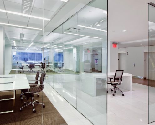 office glass walls new york