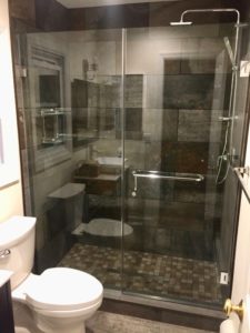 swing standing shower door new jersey